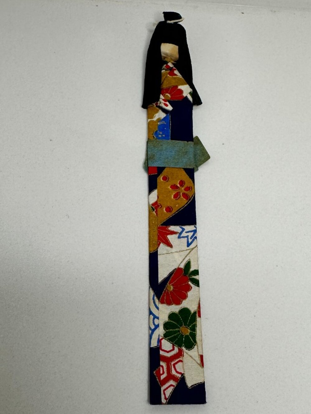 Japanese Chiyogami Origami Kimono Girl Bookmark – Traditional Paper Art